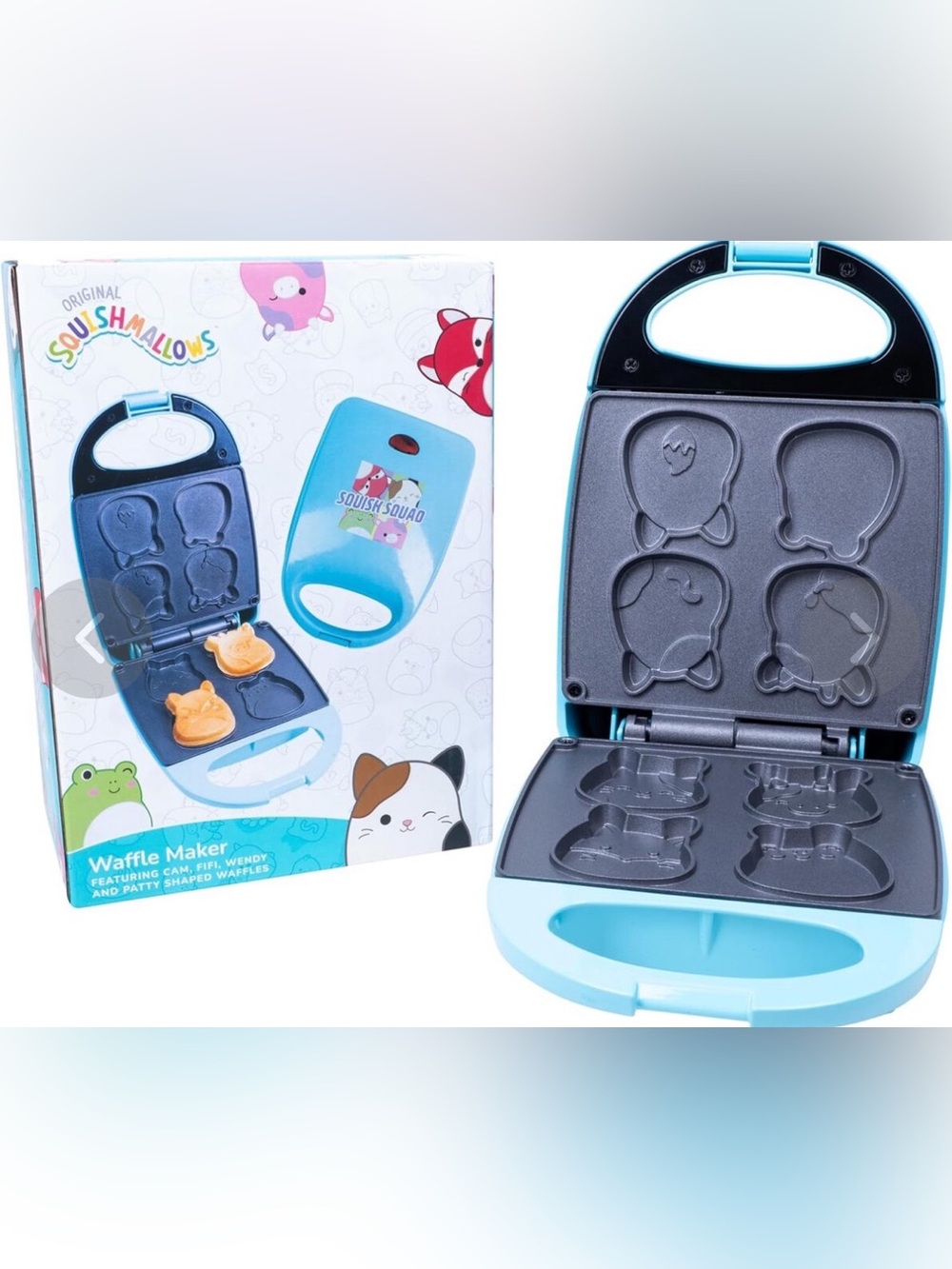 Squishmellows  Waffle Maker 4-Cavity